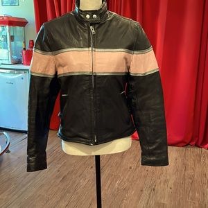 Women’s Leather Motorcycle Jacket